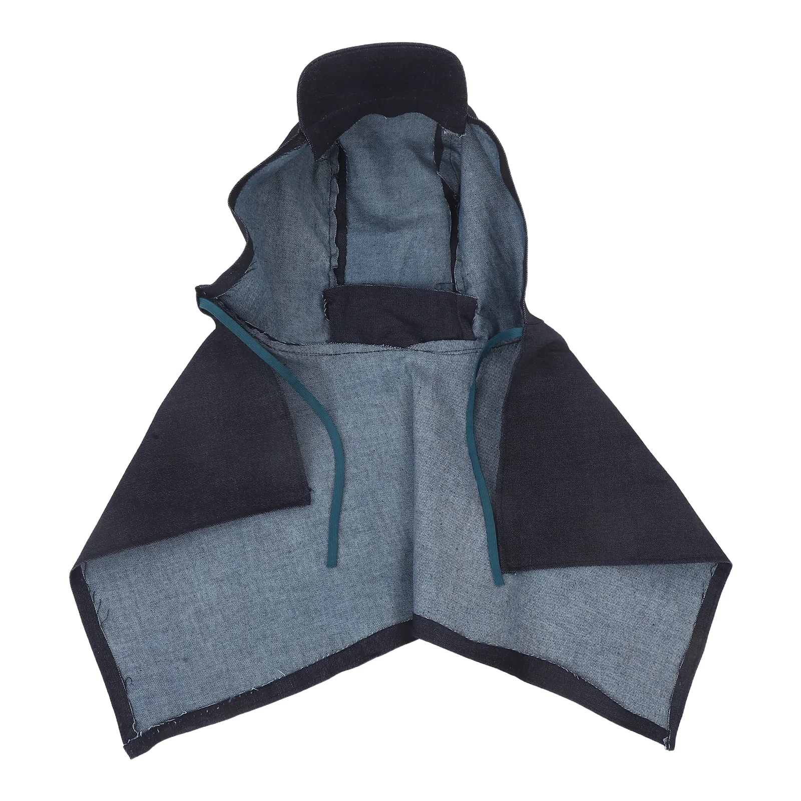 

3Pcs Safety Neck Cover Denim Welding Hood Caps Protector Neck Shoulder Drape Extended Coverage Breathable Construction