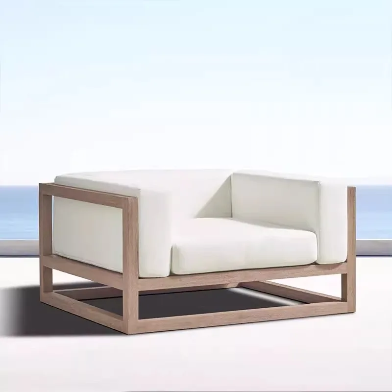 Customizable Divano da esterno Set di mobili da giardino Set di mobili da giardino per il tempo libero in lega di alluminio Mobi