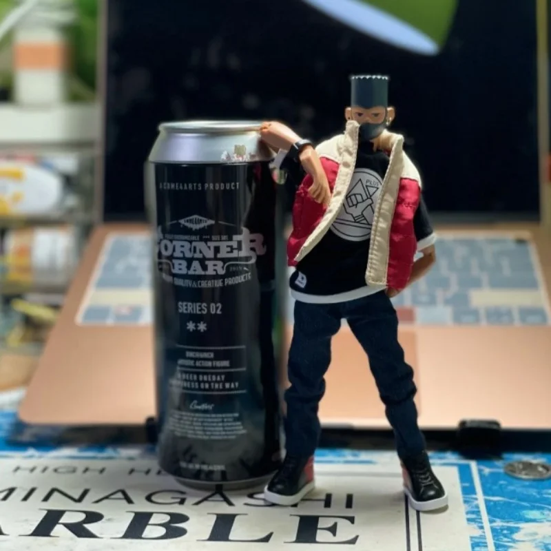 

In Stock Genuine Come4arts Trendy Doll V2 Action Figures Street Corner Bar Series Collect Dolls Desktop Ornament Trend Play Toy