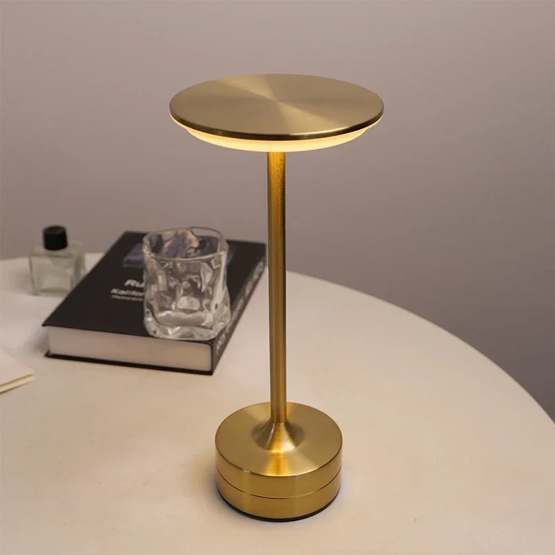 

Pop LED Table Lamp, USB Rechargeable Desk Lamp, Touch Controlled Dimmable Indoor Night Light For Home Decor Bedside Room