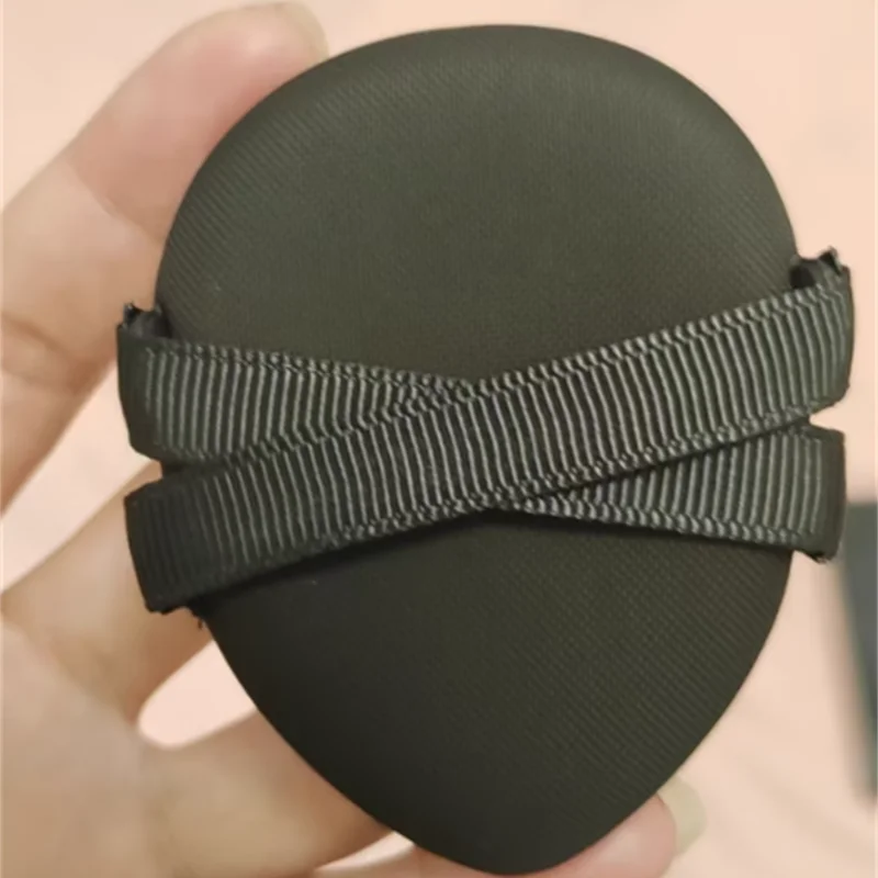 1/2/3pcs Dual-Sided Leather Makeup Sponge Puff Not Eat Foundation Powder Puff Dry Wet Dual-use Soft Water Drop Air Cushion Puffs