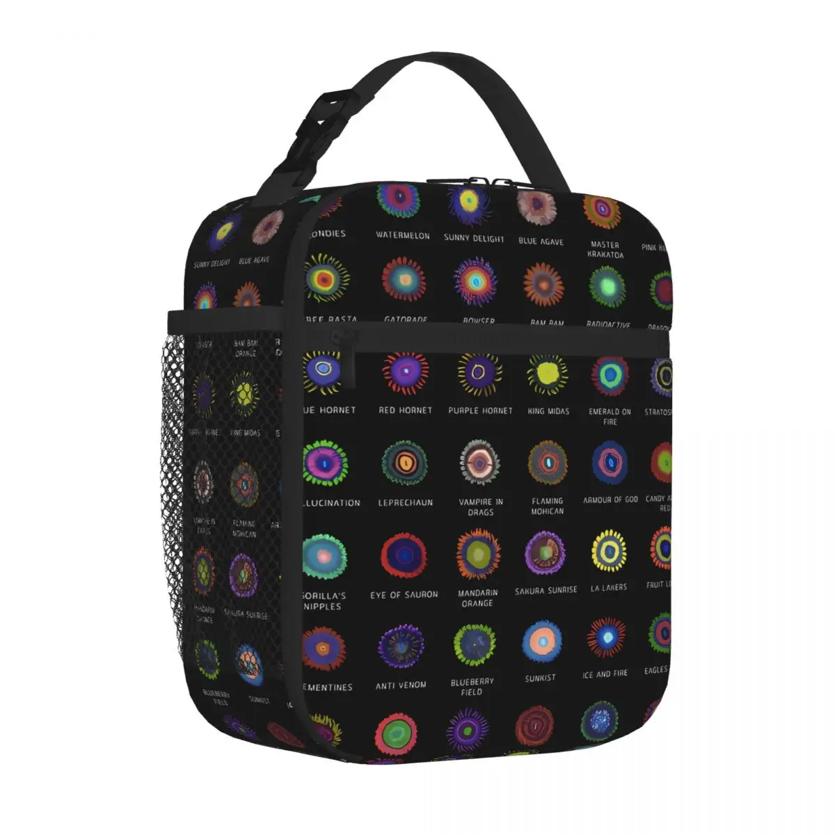 Bestselling Zoanthids Identification Embossed Reusable Lunch Bag Overnight Trip Kids Lunch Bag