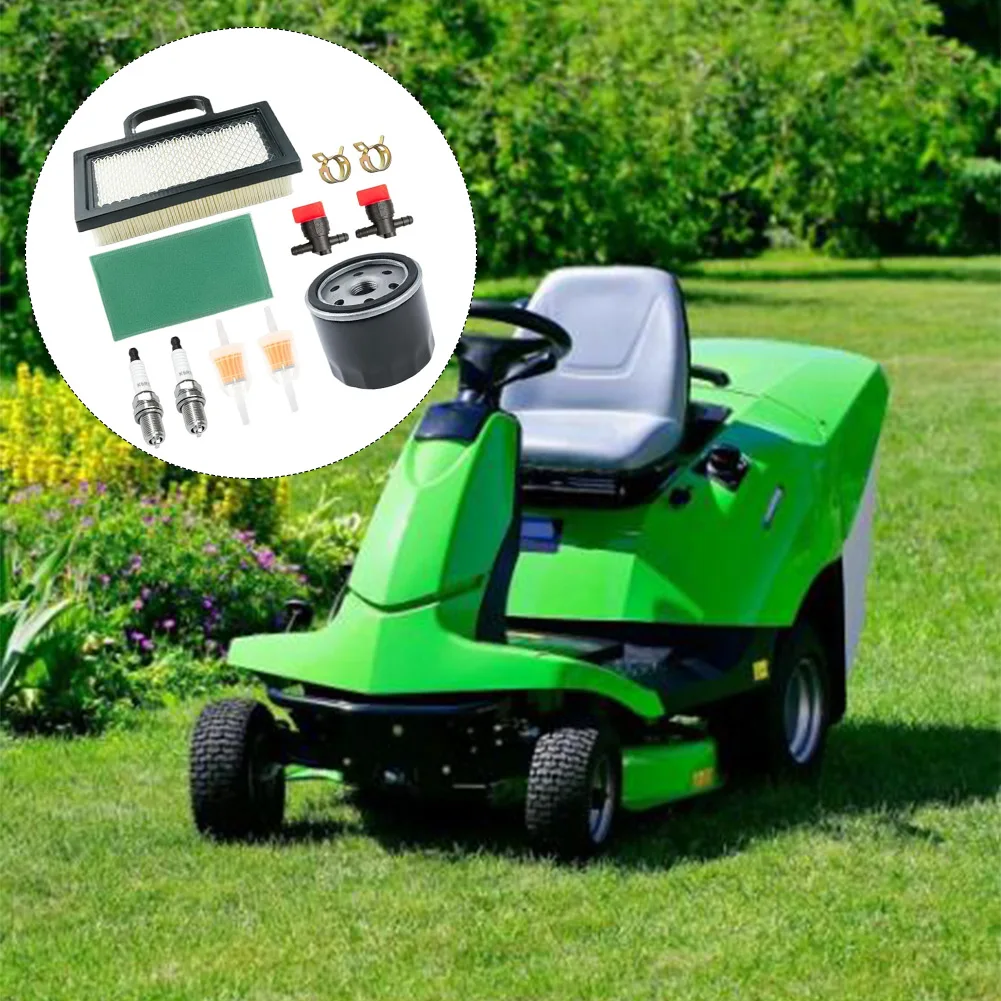 Lawn Tractor Parts Oil Filter Kit For Backyard Mowing Prolong Engine Life User-friendly Instructions For HUA YTH23V48