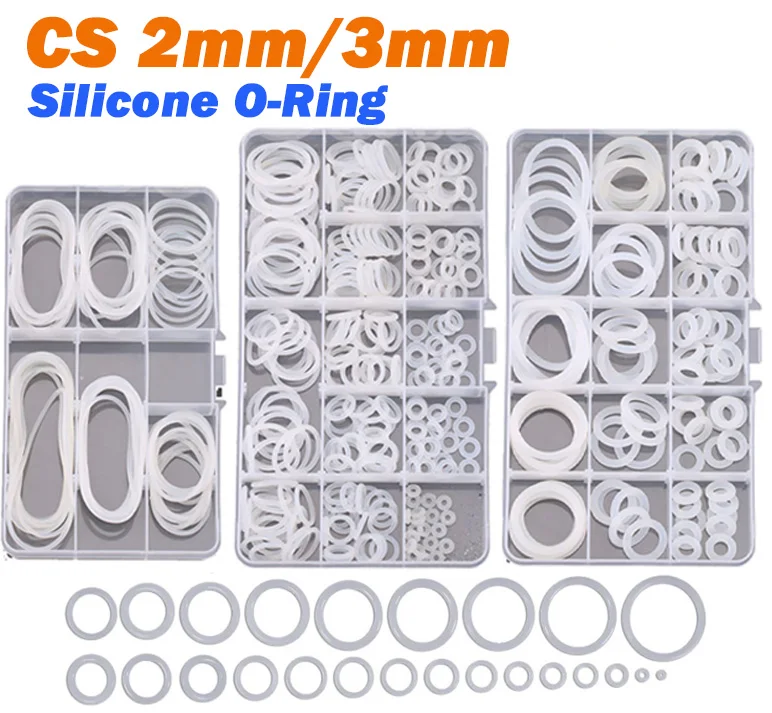 1Box White Silicone…
