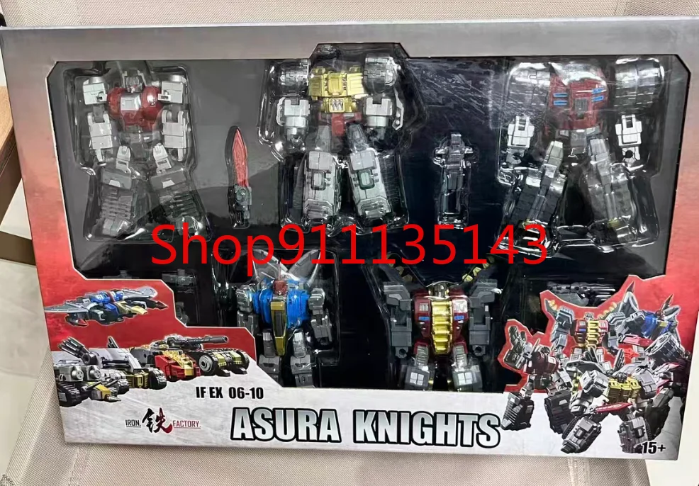 

Iron Factory If Ex-06-10 Asura Knights Dinobot Set EX06-EX10 In Stock