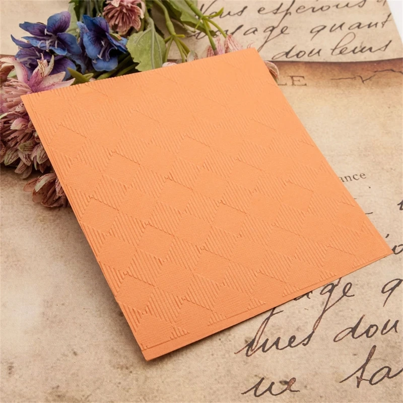 Embossing Folder Embossed Stencils Plastic Embossing Templates for Card DIY