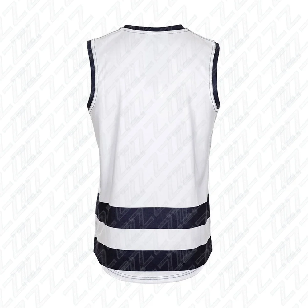 Girondins, Youth Training Vest, Sports and Fitness Vest, Sleeveless Australian Football Jersey, Replica Team Uniform