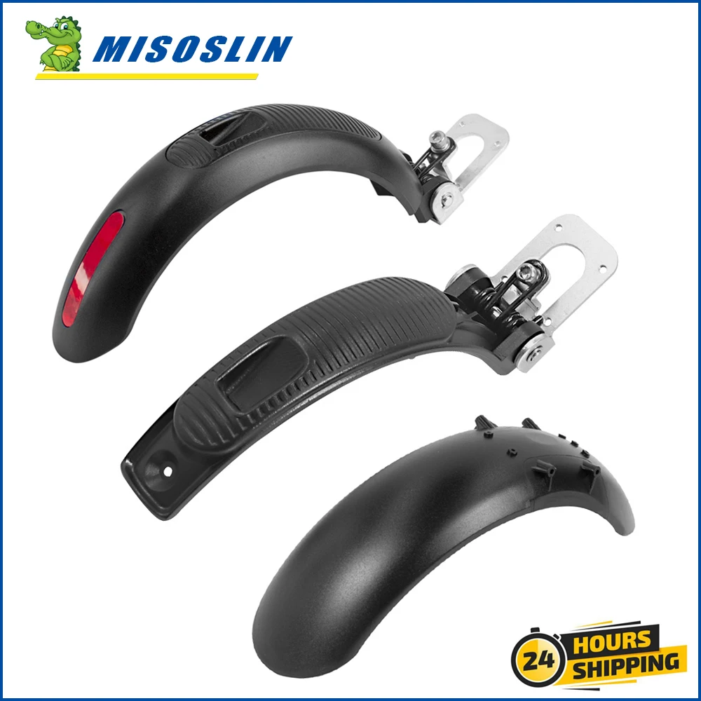 Rear Fender Front Mudguard Electric Scooter for Ninebot ES1 ES2 ES3 ES4 Skateboard Parts Black Tire Wheel Splash Proof Mud Guard