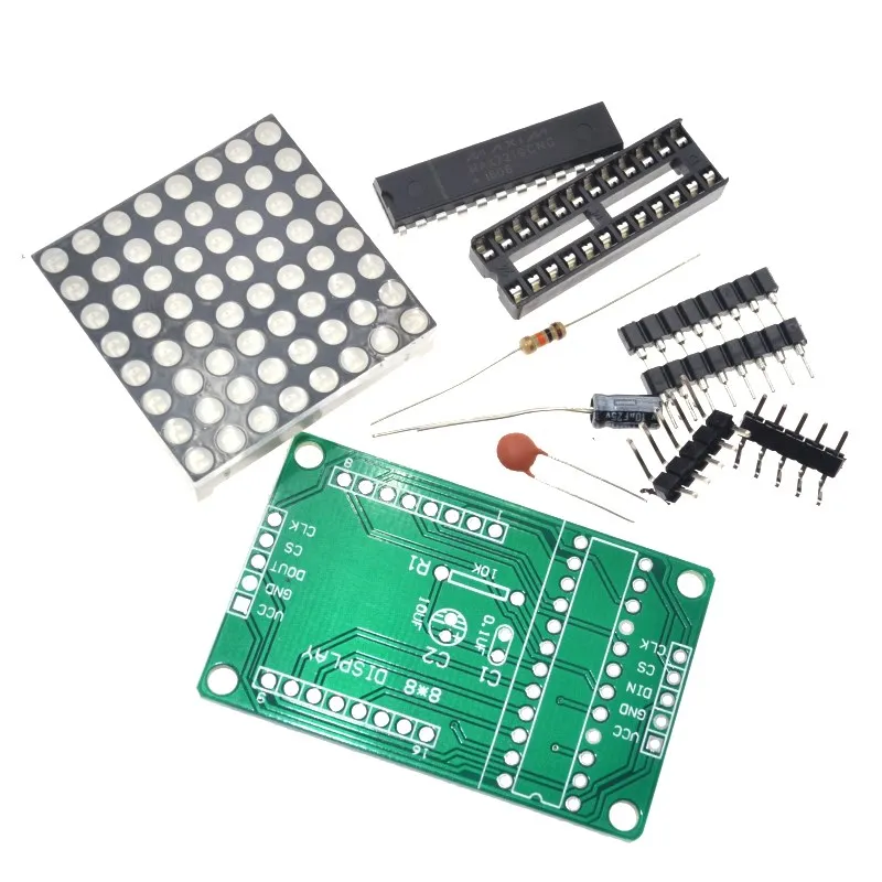 

DIY Kit MAX7219 Dot Matrix Module Display Module MCU Control Module Special Promotions