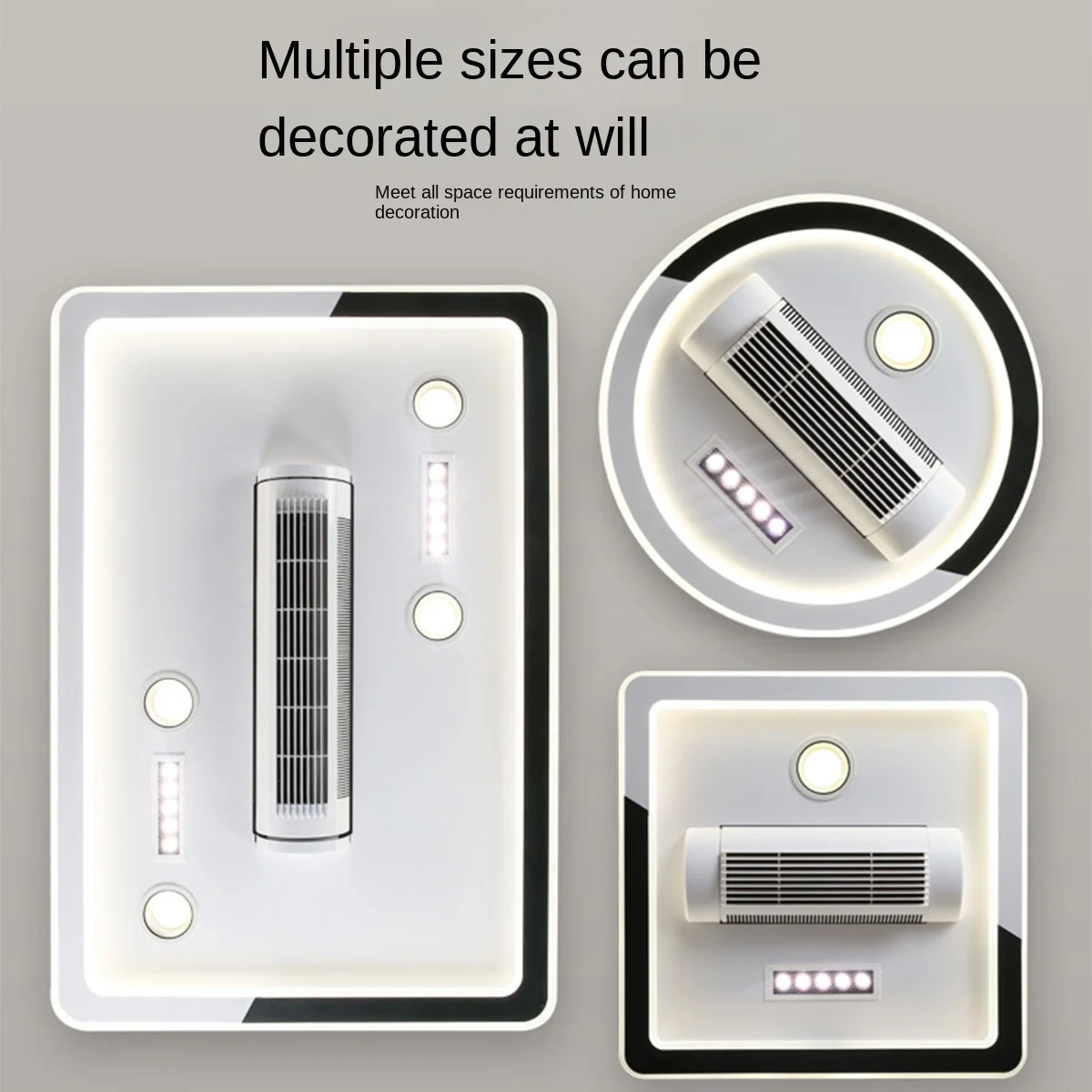 Imagem -04 - Moderno Led Teto Fan Light Proteção para os Olhos Full Spectrum Led Chip Controle Remoto Sala Quarto