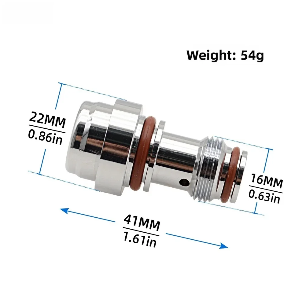 Scuba Diving Jacket Inflator Valve Core Diving Buoyancy Control Device Inflator Valve Core Brass Replacement Diving Accessories