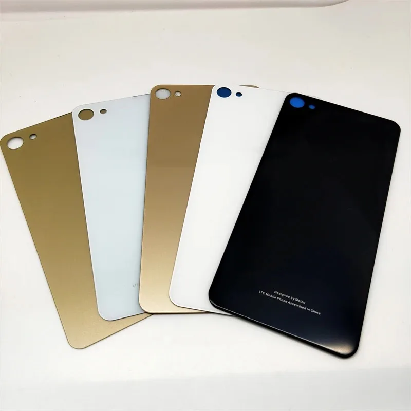 Задняя стеклянная крышка корпуса для MEIZU U10 U20, задняя крышка-корпус с клейкой лентой, запасные части