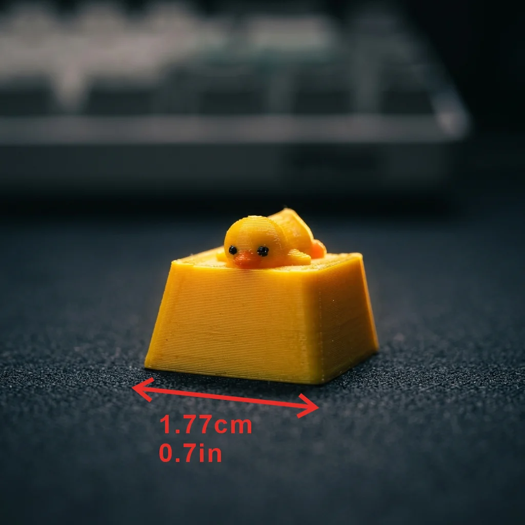 Een klein geel eendje dat ligt - Pc Gaming Yellow recensie en prijs