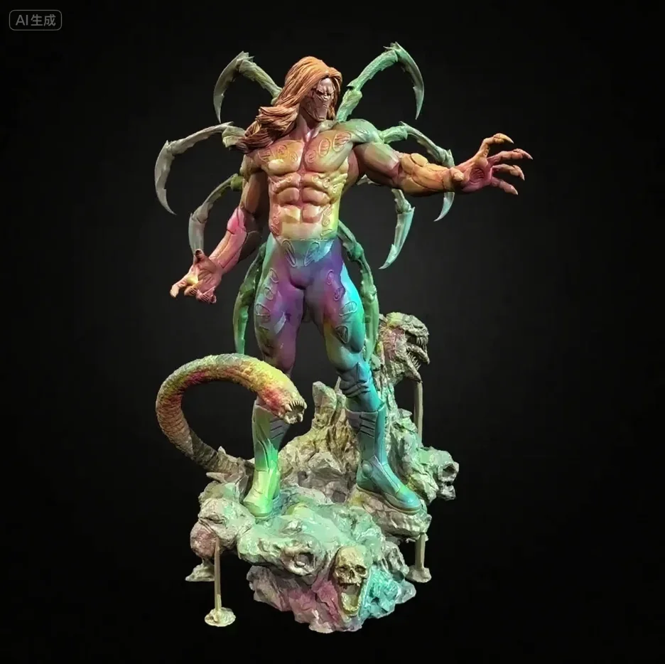 

The height of man 38mm 50mm 75mm Resin Model Kit Fantasy Characters Colorless Self Assembly TD-7322/3D