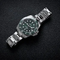 Reloj de cristal de zafiro para hombre, movimiento de cuarzo japonés, bisel de cerámica, caja de acero inoxidable, resistente al agua hasta 50M, reloj de natación para hombre