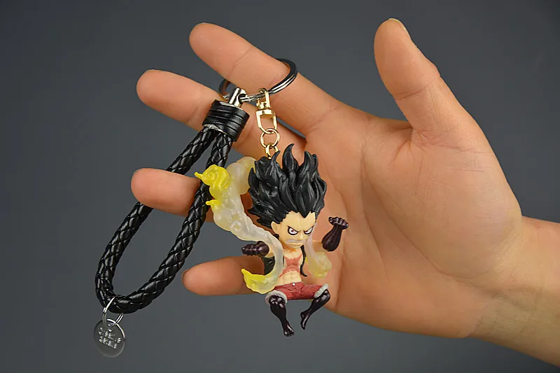 One Piece Luffy Gear 5 Nika Action Figures Toy Zoro Ace Pirate Garage Kits Model Keychain Anime Peripheral Birthday Fans Gift