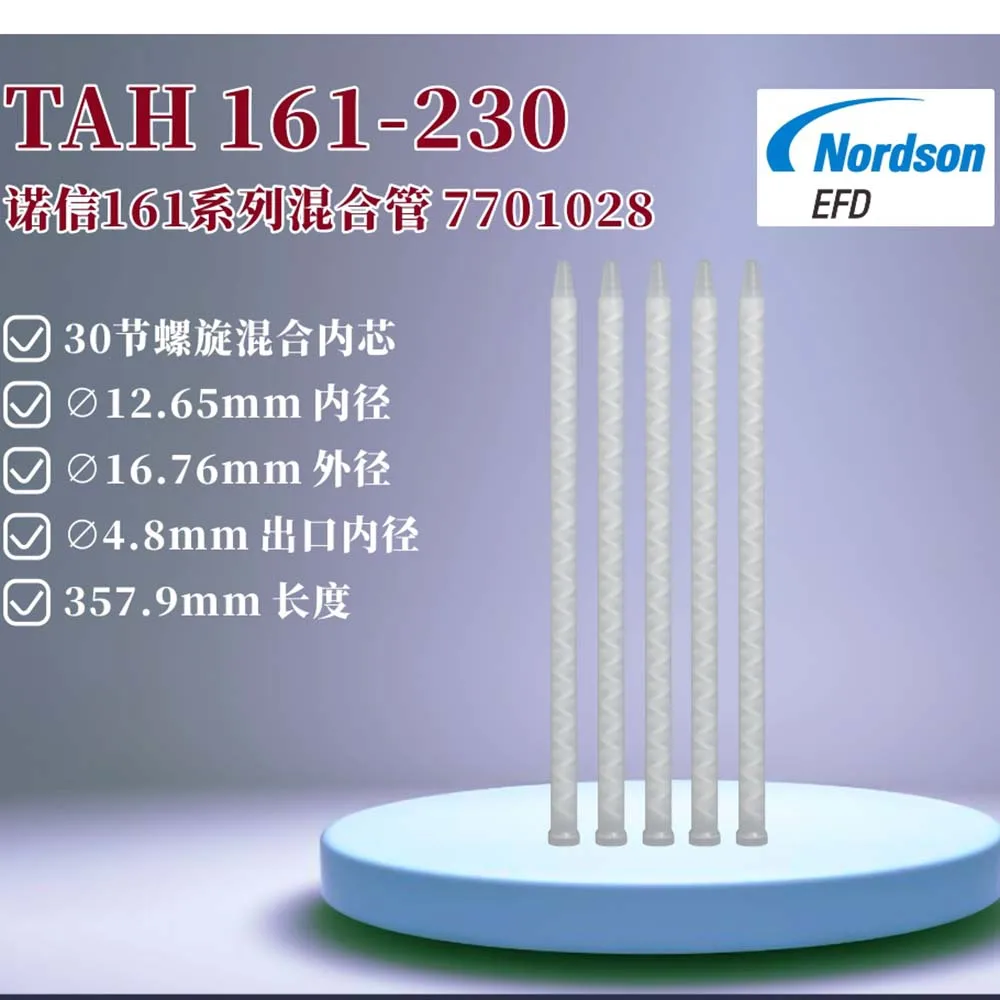 Imagem -02 - Misturador Estático Nordson Efd Tah 161230 Usado para Misturar Duas Colas de Componentes 50 Pcs