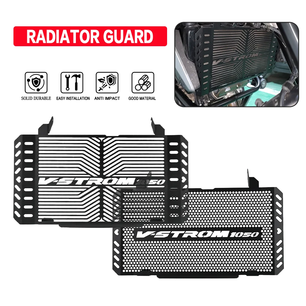 

Motorbike Radiator Protective Cover Grill Guard Grille Protector For Suzuki V-STROM 1050 1050XT VSTROM DL1050 2019 2020-2025