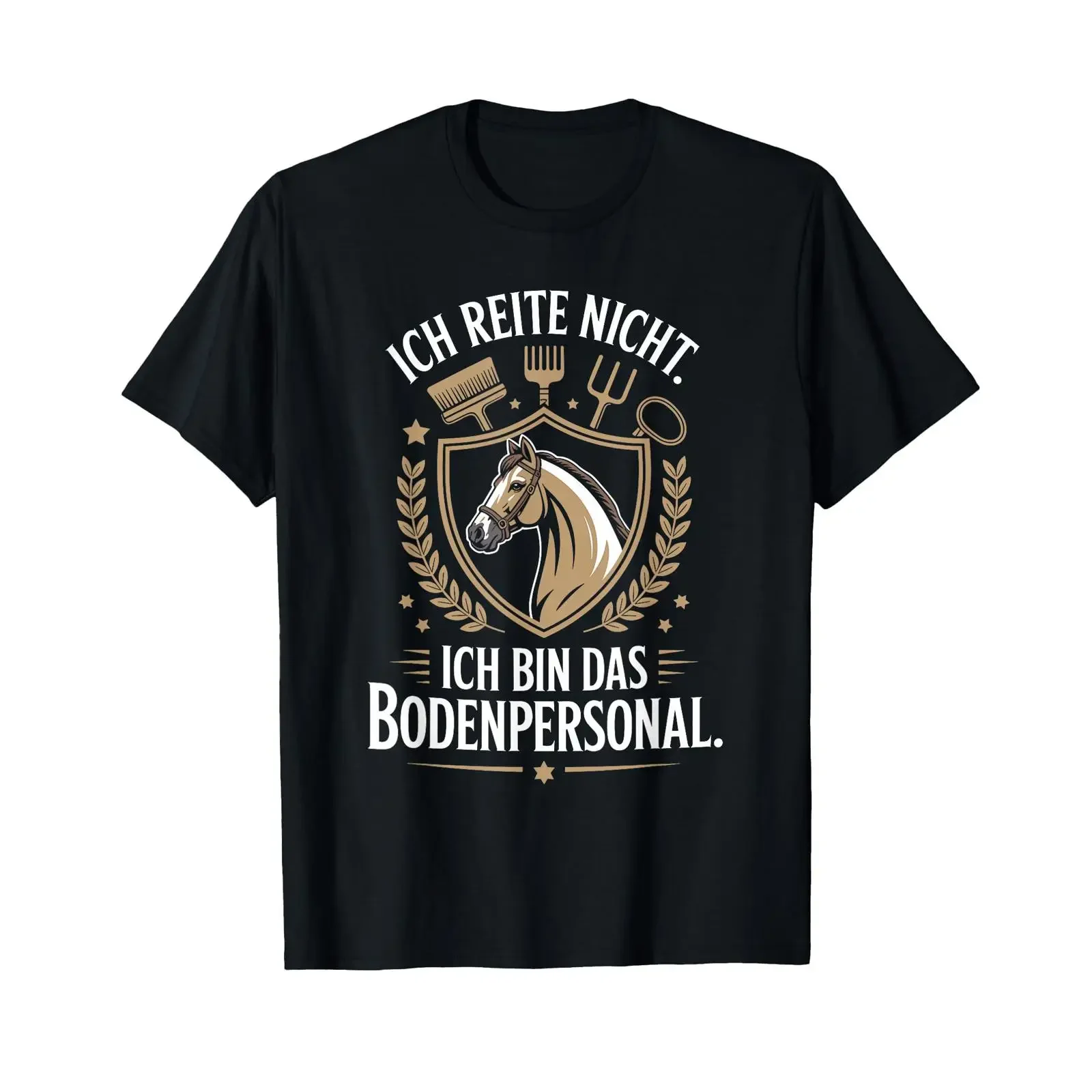 Horses I don't ride I'm the ground crew Horse mom T shirt vintage Washed Stretched Slightly Soft designer clothes homme