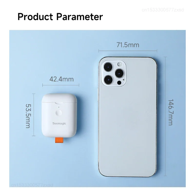 Xiaomi-Seemagic Mini Cortadores De Unhas Elétricos, Cortador De Unhas Automático Com Luz, Cortador De Unhas Adulto, Bebê Dedo Toe Scissor