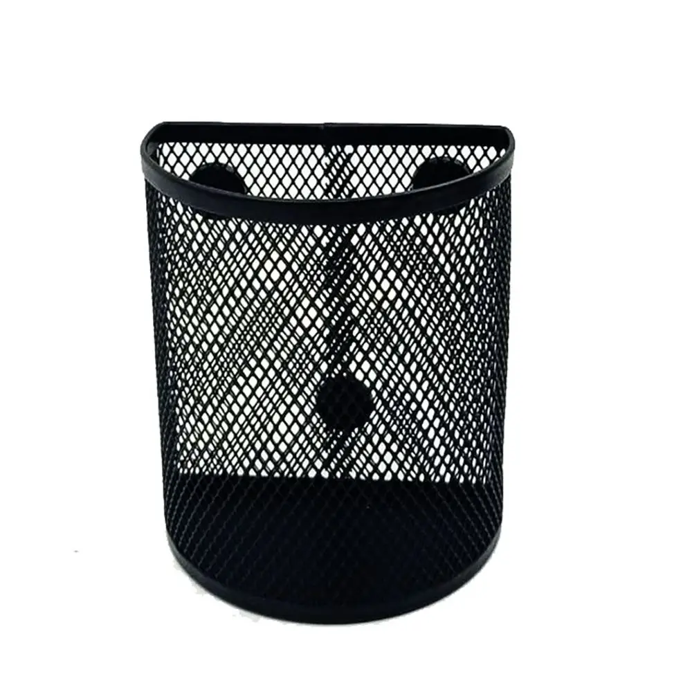 

Mesh Office Home Cultural With Extra Strong Magnets Stationery Makeup Organizer Pen Holder Storage Basket Storage Box