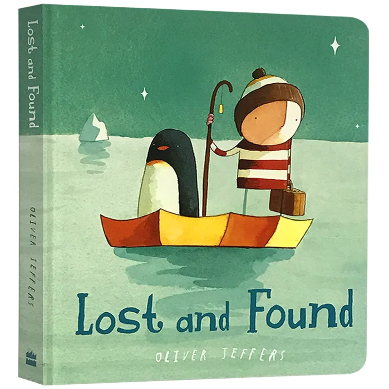 Lost and Found, Oliver Jeffers, Baby Children\'s books aged 1 2 3, English picture book, 9780007549238