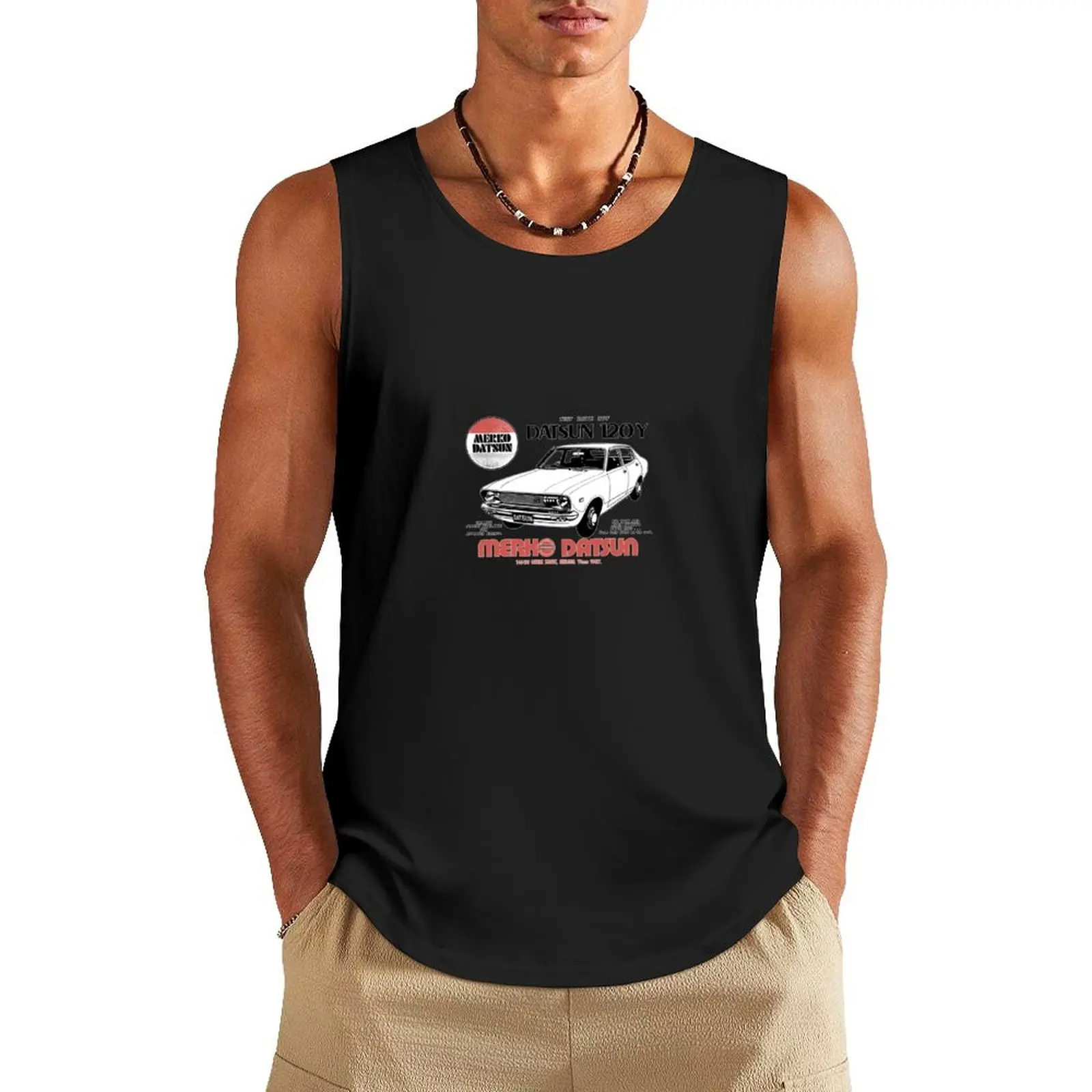

DATSUN 120Y Tank Top Мужской жилет Мужская футболка без рукавов