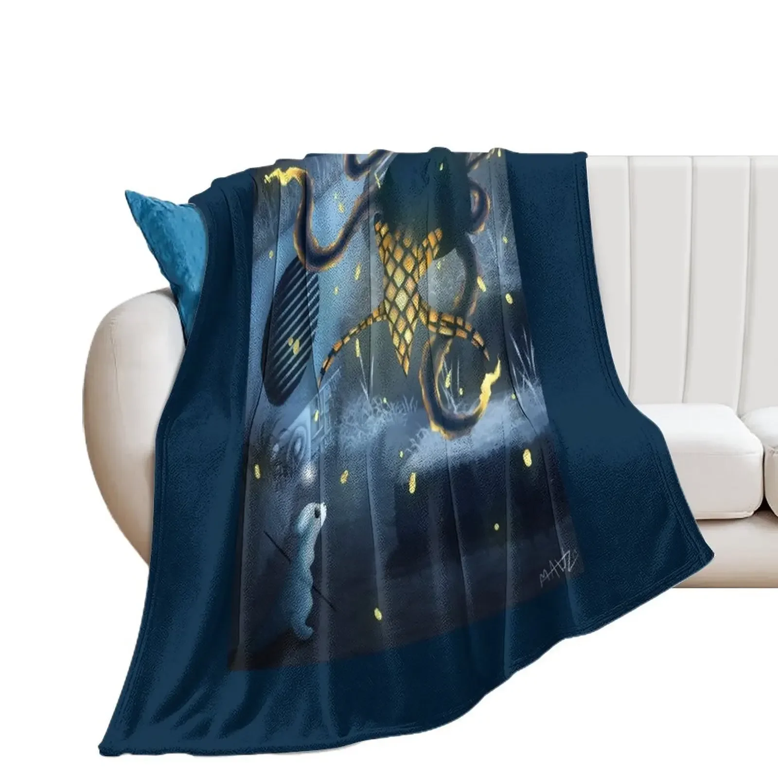 Six Grains of Gravel Throw Blanket manga Designers Custom Blankets