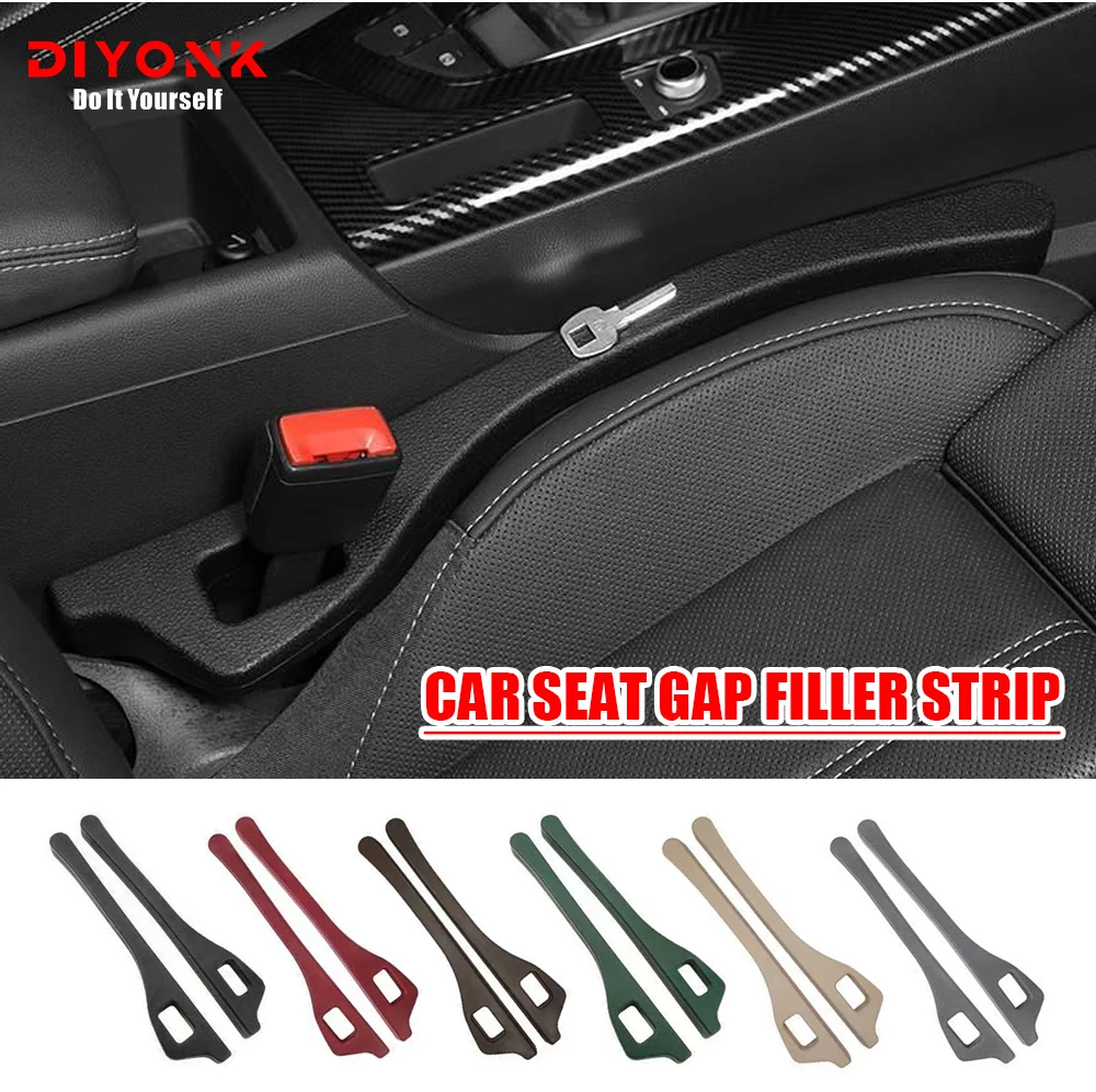 Car Seat Gap Filler Side Seam Plug Strip Leak-proof Filling Car Styling Seat Gap Interior Replacement Universal Vehicle Supplies