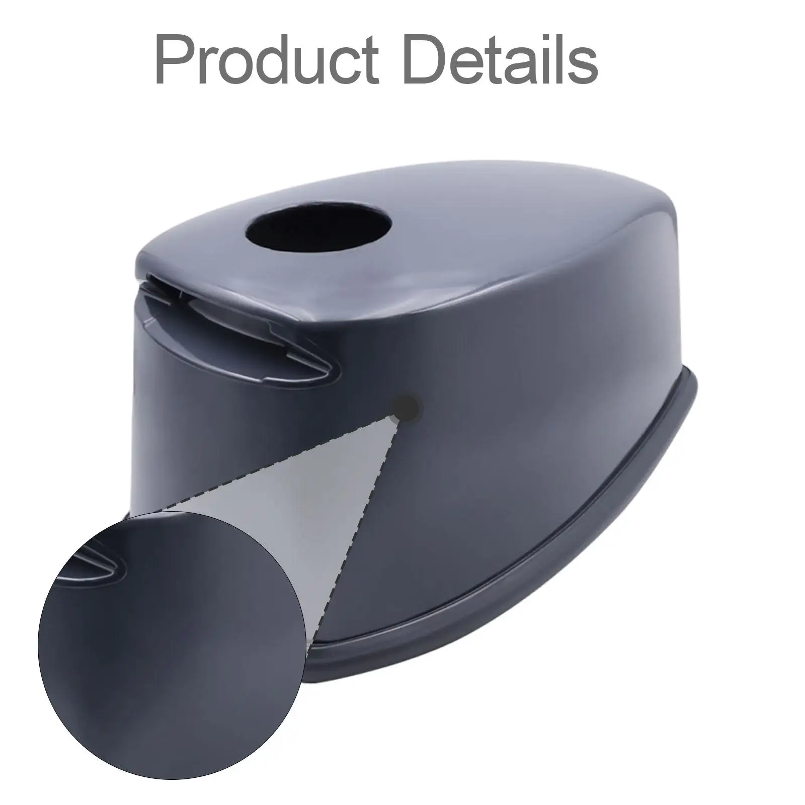 Boat Outboard Motor Cover 6E0-4261A-00 Sturdy Compatible for Yamaha 5csmh