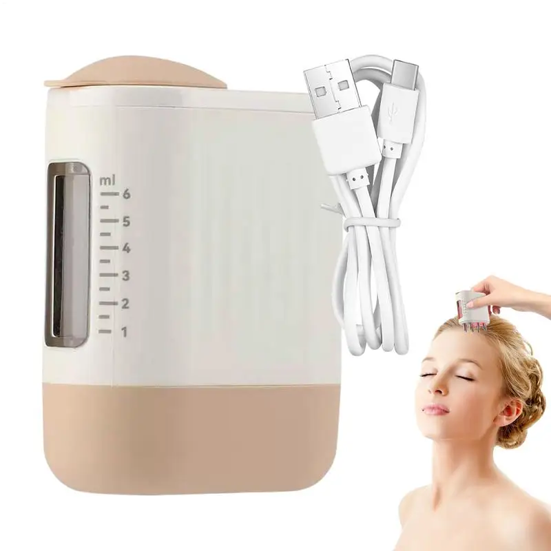 

Electric Scalp Massager Hair Oil Applicator Brush Hair Regrowth Styling Solution Guide Comb Hair Scalp Treatments Tool brush