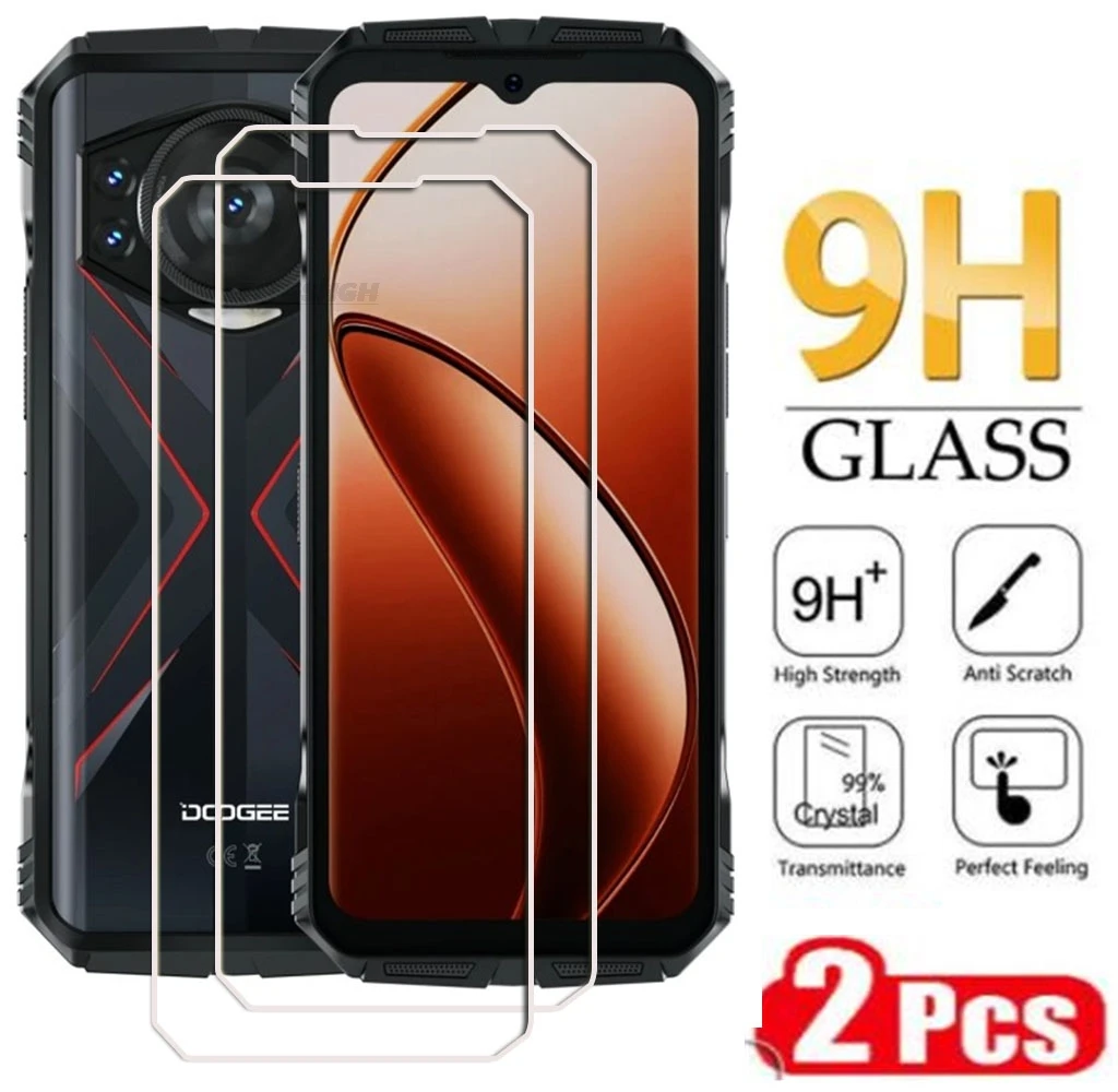 2PCS 9H HD Tempered Glass FOR Doogee S118 6.6"Doogee S118Pro Doogee S118 S118 Pro Screen Protective Protector Cover Film