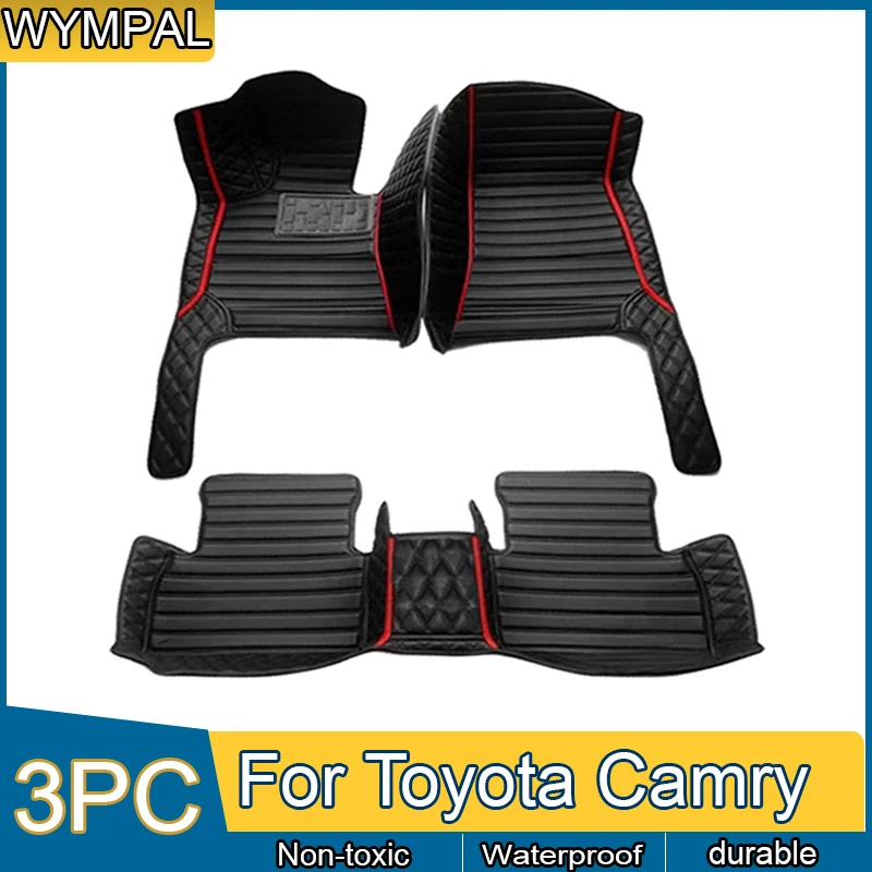 Car Mats For Toyota Camry Daihatsu Altis XV30 2002~2006 Durable Carpet Rugs Leather Floor Mat Anti Dirt Pad Car Accessories 2003