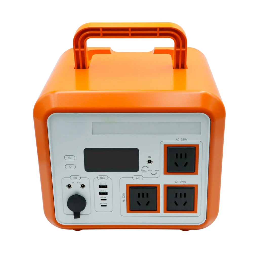 Lithium  1200W 1500W Power Bank Camping Portable Power Station Generator 1200W 1500W