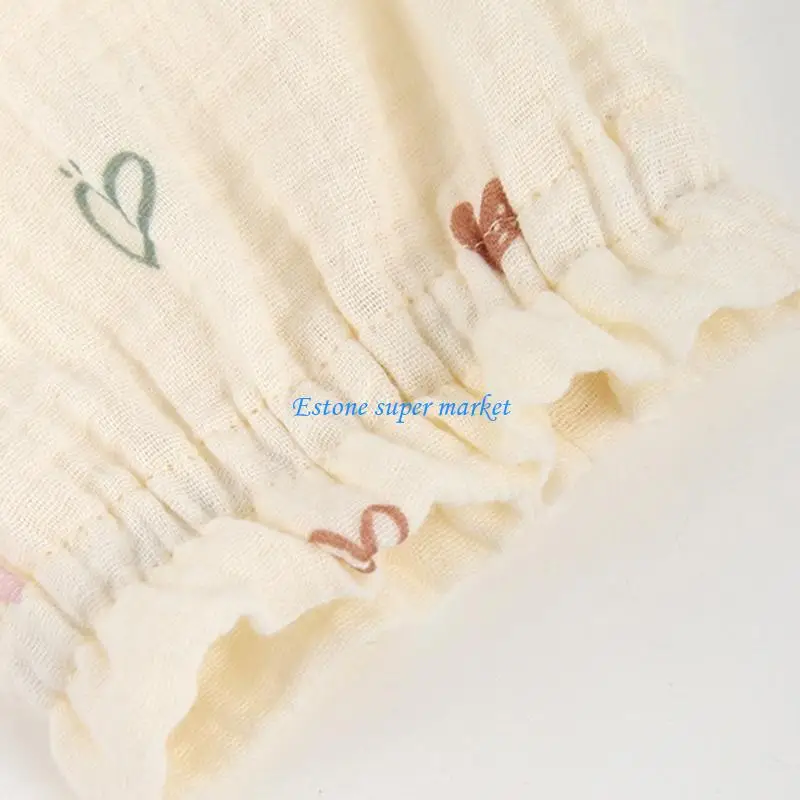 

090B Adjustable Baby Sleeve Guards Soft Cotton Fabric Play time Arm Protectors Comfort Designs Infant Arm Sleeves Pair