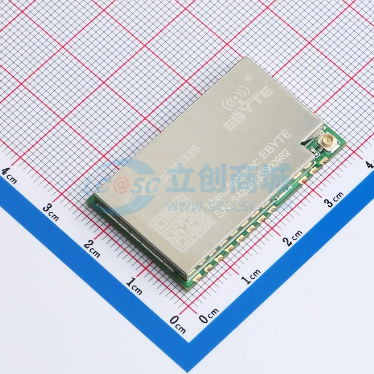 

2pcs E22-900M33S SMD 38.5x24mm 33.5dBm SPI LoRa Wireless RF Transceiver Module