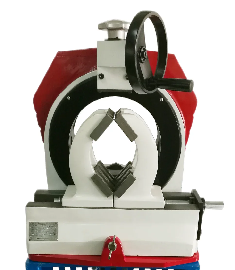 R8 Electric orbital pipe saw  for 6-8 inches stainless steel pipes with precise right angle cut