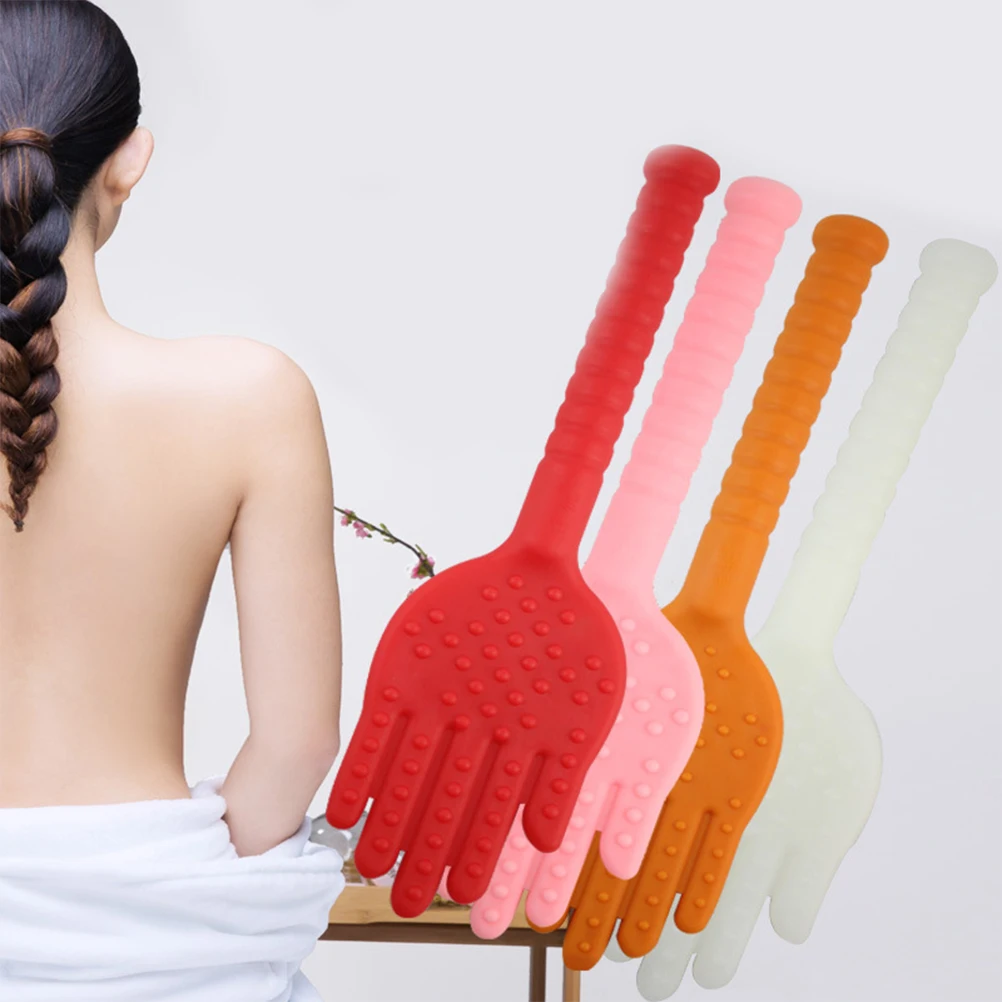 

Ergonomic Meridian Stick Massage Tool Palm Design Acupressure Bat for Back Neck Shoulder Pain Relief Durable for Home