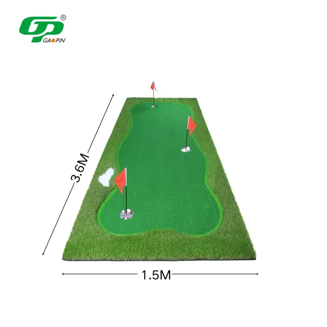 Factory Clearance Stock Golf Practice Mat 1.5*3.6M Nylon Indoor and Outdoor Training Nylon Golf Putting Green