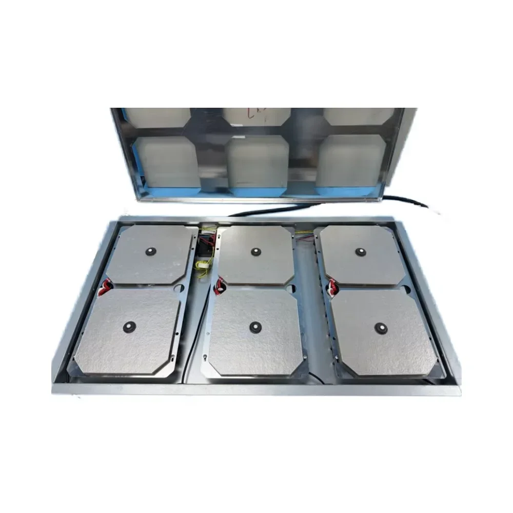 

Встраиваемая индукционная варочная панель на 6 конфорок, скрытая под столешницу из гранита/мрамора