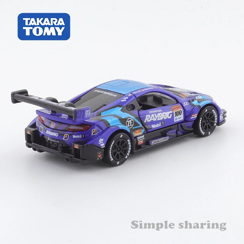 Takara Tomy Tomica Premium Racing Raybrig NSX-GT No.99 Car Alloy Motor Vehicle Diecast Metal Model Kids Xmas Gift Toys for Boys