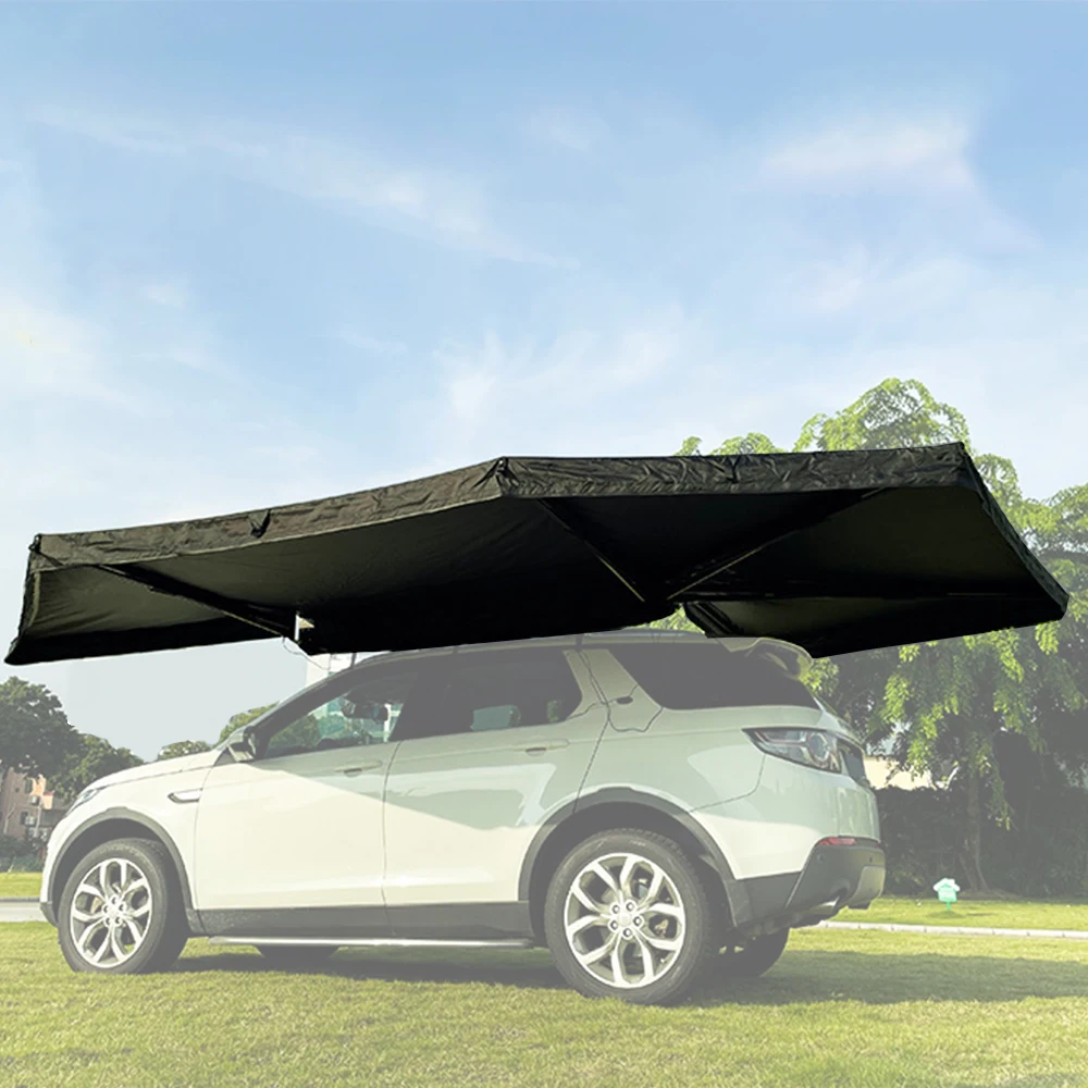 Car side 270 degree awning outdoor camping awning waterproof 4x4 off-road car roof awning