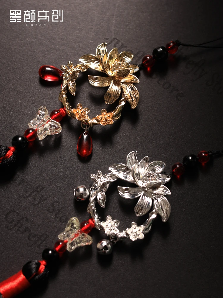 

Hanging Drop Anime Lanyards Heaven Official's Blessing Pendant Chaining Cosplay Waist Ornaments Strap Tassels Gift