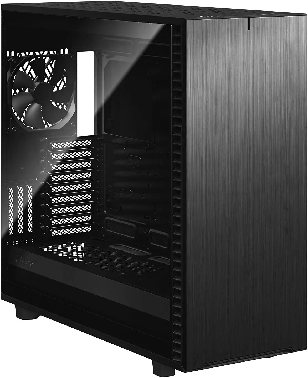 High Quality Fractal Design Black Full Tower PC Case for E-ATX SSI-EEB Tempered Glass Desktop Computer Case