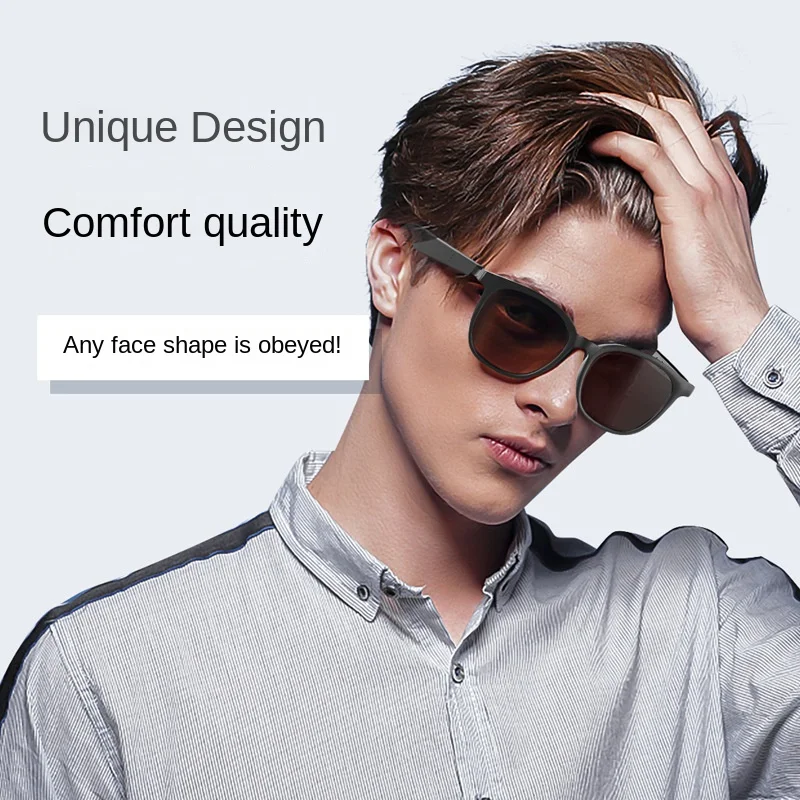 Lunettes intelligentes Bluetooth F50, écouteurs sans fil, lunettes de soleil, lunettes de protection UV