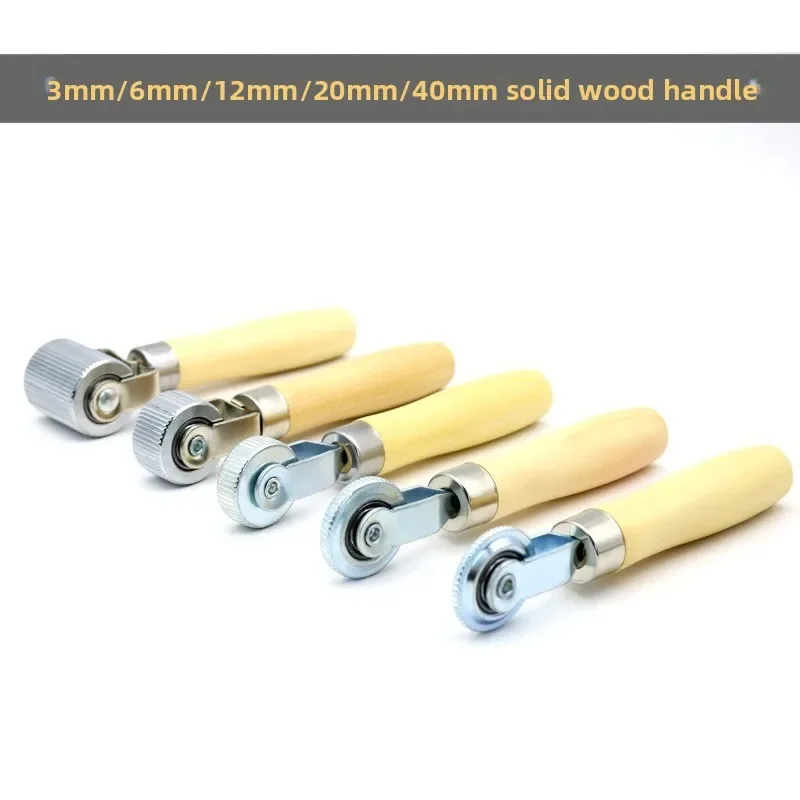 For Cars Accessories Car Tire Repair Kit Roller Auto Patch Roller Motorcycle Wheel Repair with Wooden Handle Tire Repairing Tool