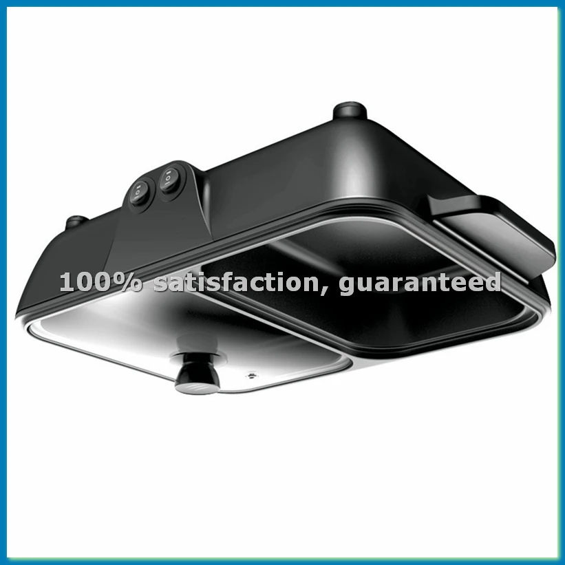 

Электрическая сковорода-гриль 2-в-1 с антипригарным покрытием для дома, портативный электрический гриль для барбекю для семейных встреч (США), D-A69M