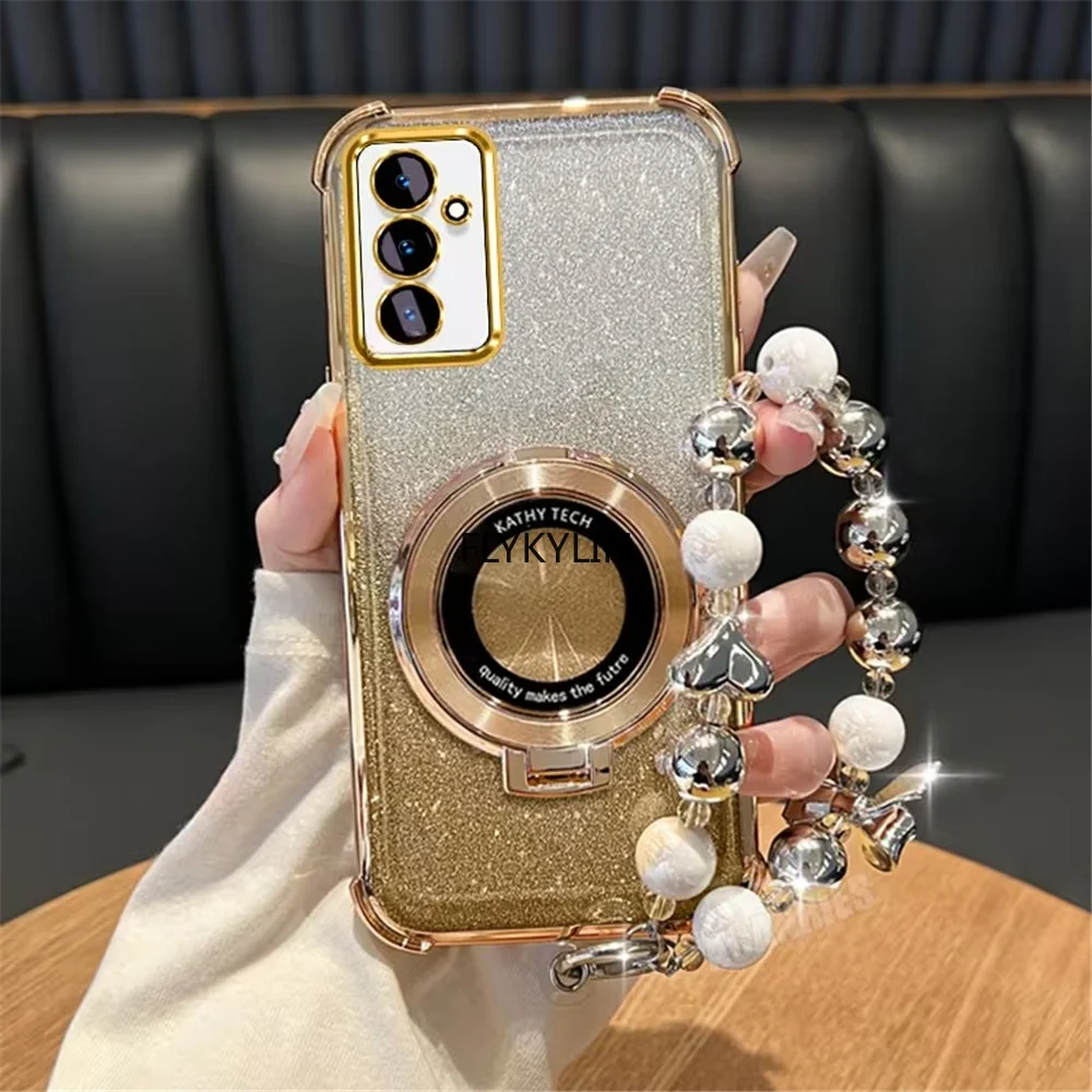 Glitter Shockproof Phone Case  - Vivo X200 ulasan dan harga