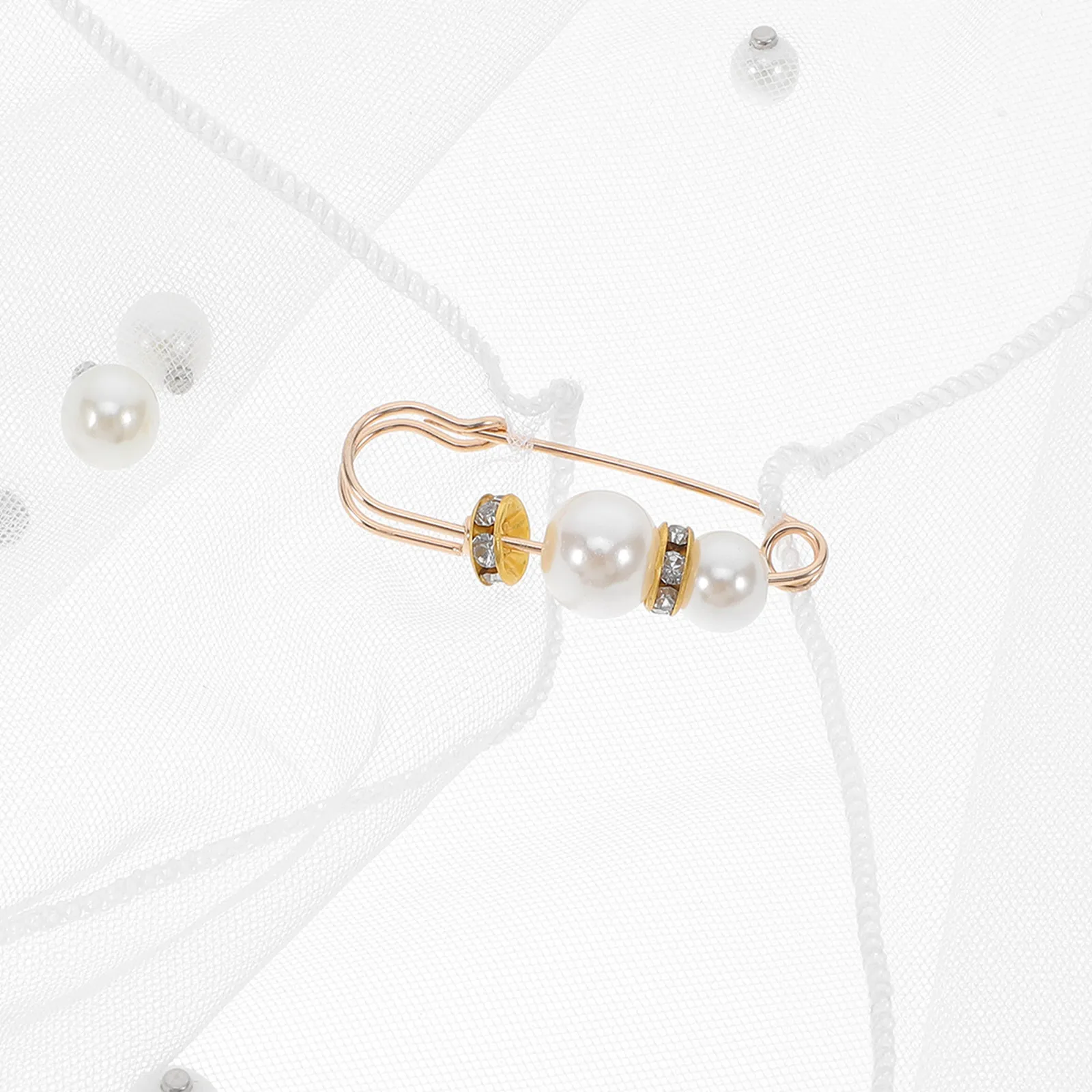 신부용 진주 라인스톤 웨딩 숄 튤 케이프 망토 우아한 신부 사진 촬영 공식 행사용 진주 케이프 숄