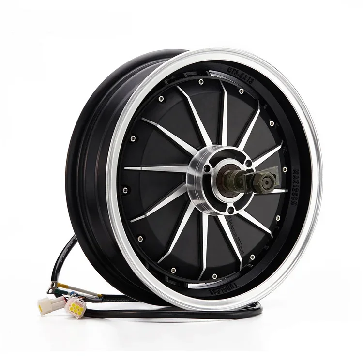 13 Inch HY Series 2KW Waterproof Hub Motor High Performance BLDC Motor for Electric Motorcycle